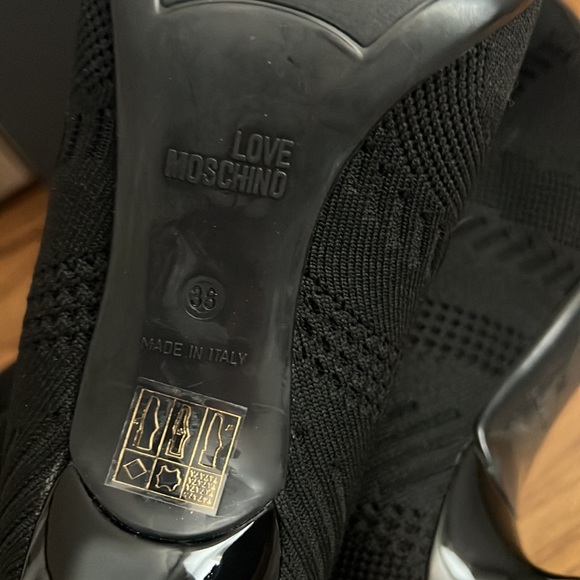 Love Moschino Pointed Toe Stiletto Bootie - Picture 13 of 15